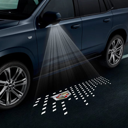 Cadillac Escalade 4th/5th Gen Premium Side Wing Mirror Puddle Lights Multiple Designs 2015-2026